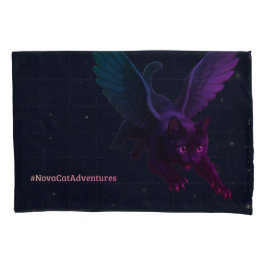 Funda De Cojín #NovaCatAdventures – Winged v2 pillowcase