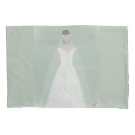Funda De Cojín Novia vestida de boda