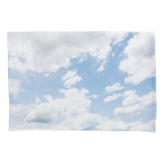 Funda De Cojín Nubes del algodón (Anverso)