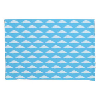 Funda De Cojín Nubes Felices de KiniArt