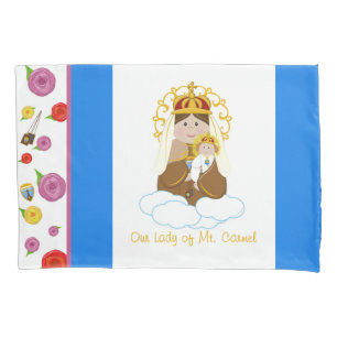 Funda De Cojín Nuestra Señora del Monte Carmel
