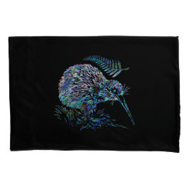 FUNDA DE COJÍN NUEVA ZELANDIA KIWI PAUA PILLOWCASE