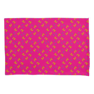 Funda De Cojín Número dos rosa