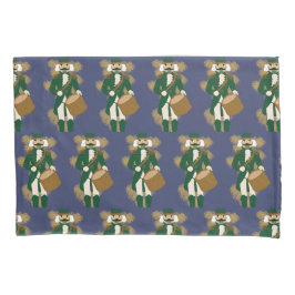 Funda De Cojín Nutcracker Navy Blue Dark Academia Pillowcase