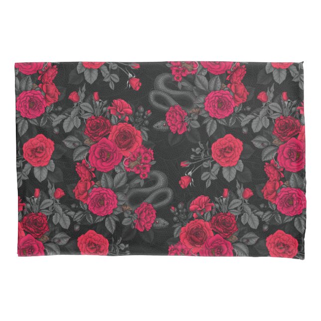 Funda De Cojín Ocultos en los rosas (Anverso-izquierdo)