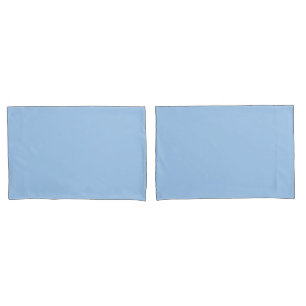 Funda De Cojín Ojos azules bebés (color sólido)