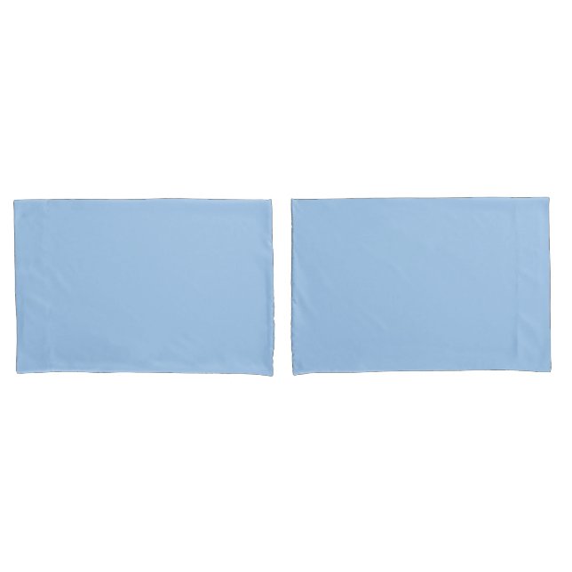 Funda De Cojín Ojos azules bebés (color sólido) (Anverso - Set)
