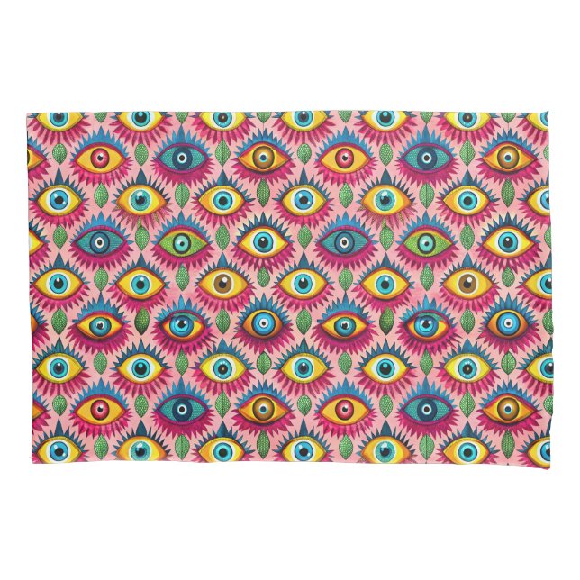 Funda De Cojín Ojos brillantes (Anverso)