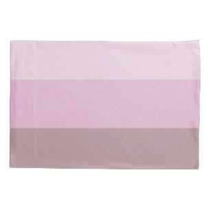 Funda De Cojín Ombre rayado rosado