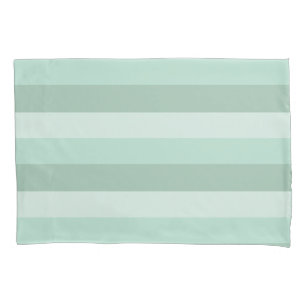 Funda De Cojín Ombre rayado verde