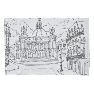Funda De Cojín Ópera de la Casa Palais Garnier   París, Francia