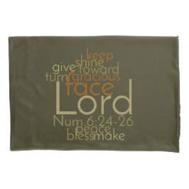 Funda De Cojín Oración cristiana de bendición