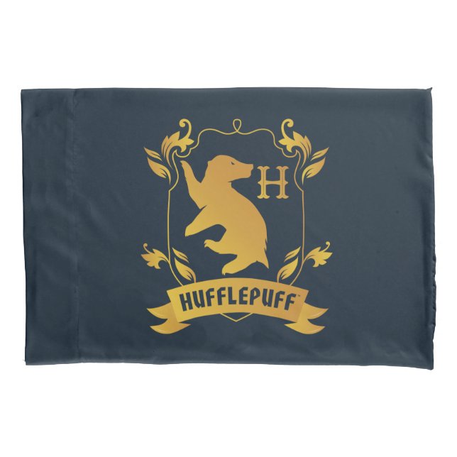 Funda De Cojín Ornate HUFFLEPUFF™ House Escudo (Anverso)
