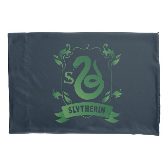 Funda De Cojín Ornate SLYTHERIN™ House Escudo (Anverso)