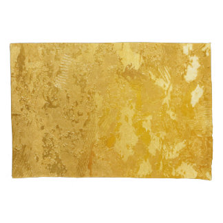 Funda De Cojín oro,vintage,rústico,elegante,moda,hermoso,gastado,