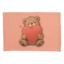 Funda De Cojín Oso de guarnición