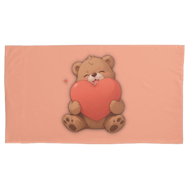 Funda De Cojín Oso de guarnición (Anverso)