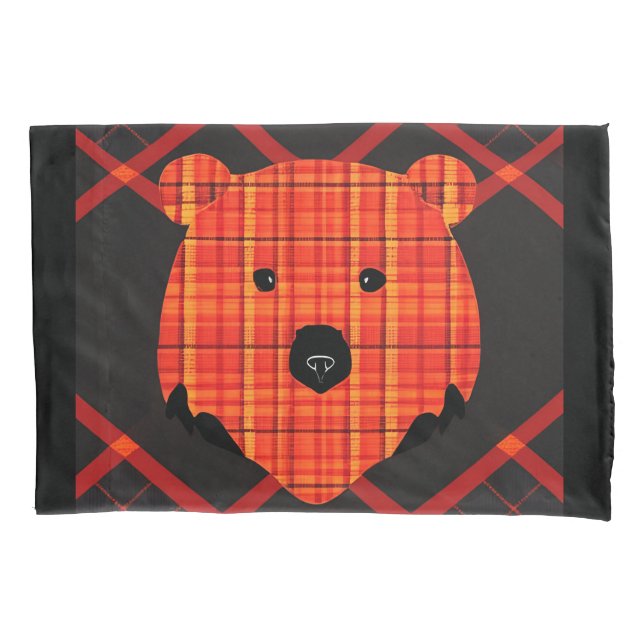 Funda De Cojín Oso pequeño del libro de historias (Anverso)