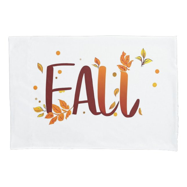 Funda De Cojín Otoño/Hojas  (Anverso)