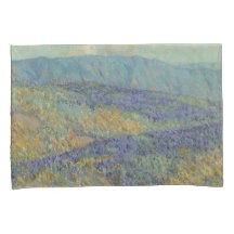 Paisaje con flores azules (de Granville Redmond)