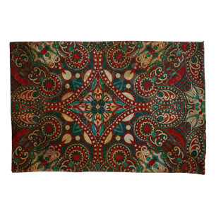 Funda De Cojín Paisley Bandanna Grunge