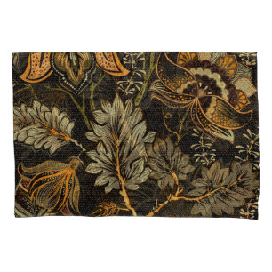 Funda De Cojín Paisley floral india, patrón étnico sin fisuras.