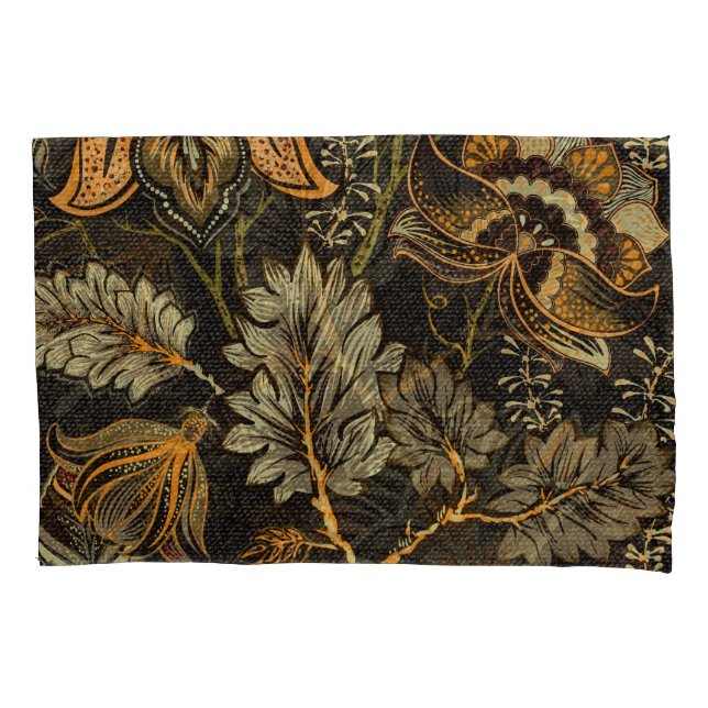 Funda De Cojín Paisley floral india, patrón étnico sin fisuras. (Anverso)