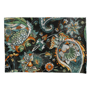 Funda De Cojín Paisley oriental: motivos tradicionales turcos.
