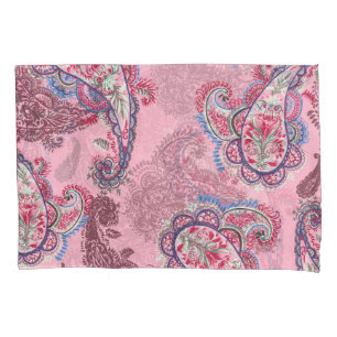 Funda De Cojín Paisley Pastel, patata tradicional sin costura