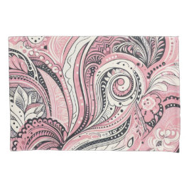 Funda De Cojín Paisley Rosa The Home Studio
