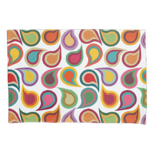 Funda De Cojín Paisleys concéntricos