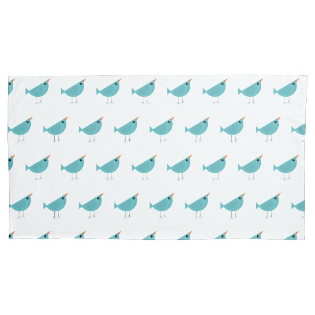 Funda De Cojín Pájaro (Anverso-izquierdo)