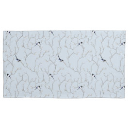 Funda De Cojín Pájaros de Invierno