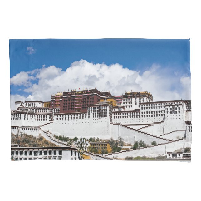 Funda De Cojín Palacio Potala en Lhasa - Tíbet (Anverso)