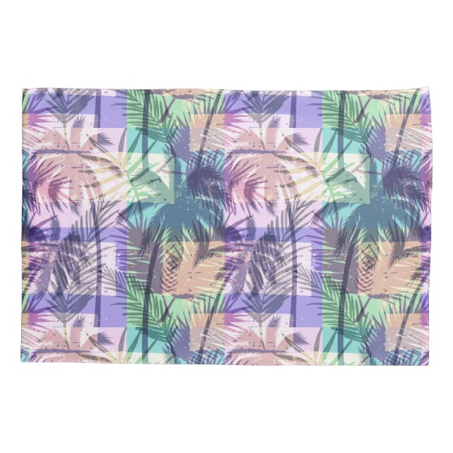 Funda De Cojín Palm Tree Pattern pillowcase (Reverso)