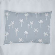 Palmeras Boho Casa de Campo Costera Azul Polvorien