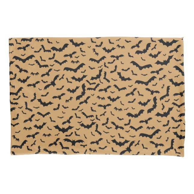 Funda De Cojín Palos negros que vuelan (Anverso)