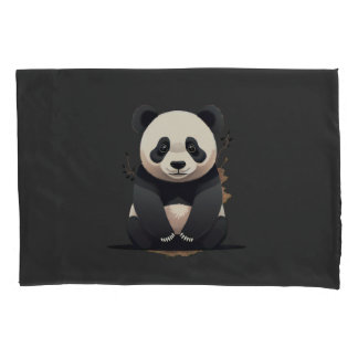 Funda De Cojín Panda Love Pillowcase