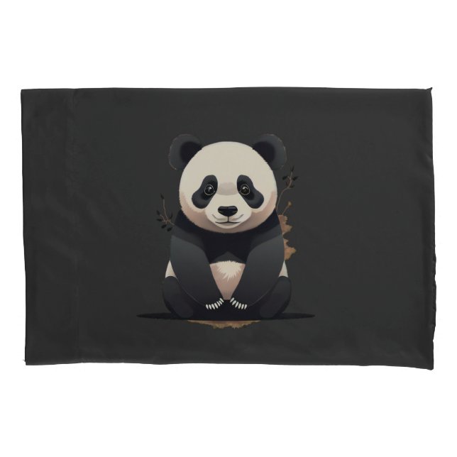 Funda De Cojín Panda Love Pillowcase (Anverso)