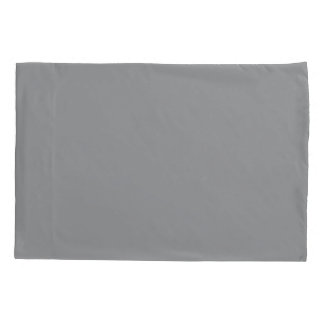 Funda De Cojín PANTONE DE color sólido gris extremo 17-5104 AW 20