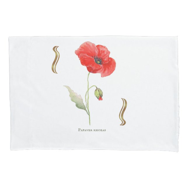 Funda De Cojín Papaver rhoeas  (Anverso)