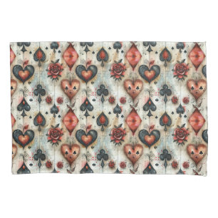 Funda De Cojín Para los amantes de los juegos de cartas. Reproduc