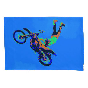 Funda De Cojín Parador volador - Stunt Motocross de estilo libre