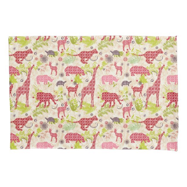 Funda De Cojín Paraíso de la selva (Anverso-izquierdo)