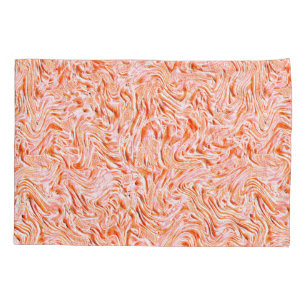 Funda De Cojín Parece texturado de pared, color salmón