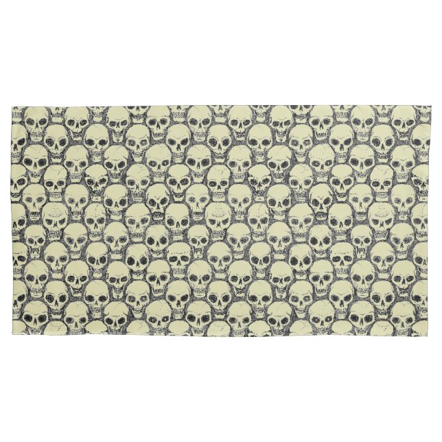 Funda De Cojín Pared o'Skulls (Anverso-izquierdo)