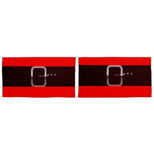 Funda De Cojín Pareja de almohadas de Santa Belly, rey