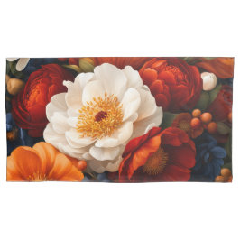 Funda De Cojín Pareja de patrones florales King