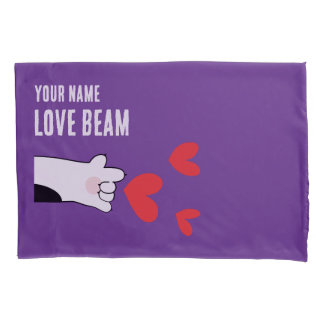 Funda De Cojín Pareja personalizado Set Love Beam