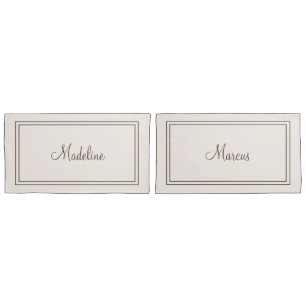 Funda De Cojín Parejas almohadas personalizadas